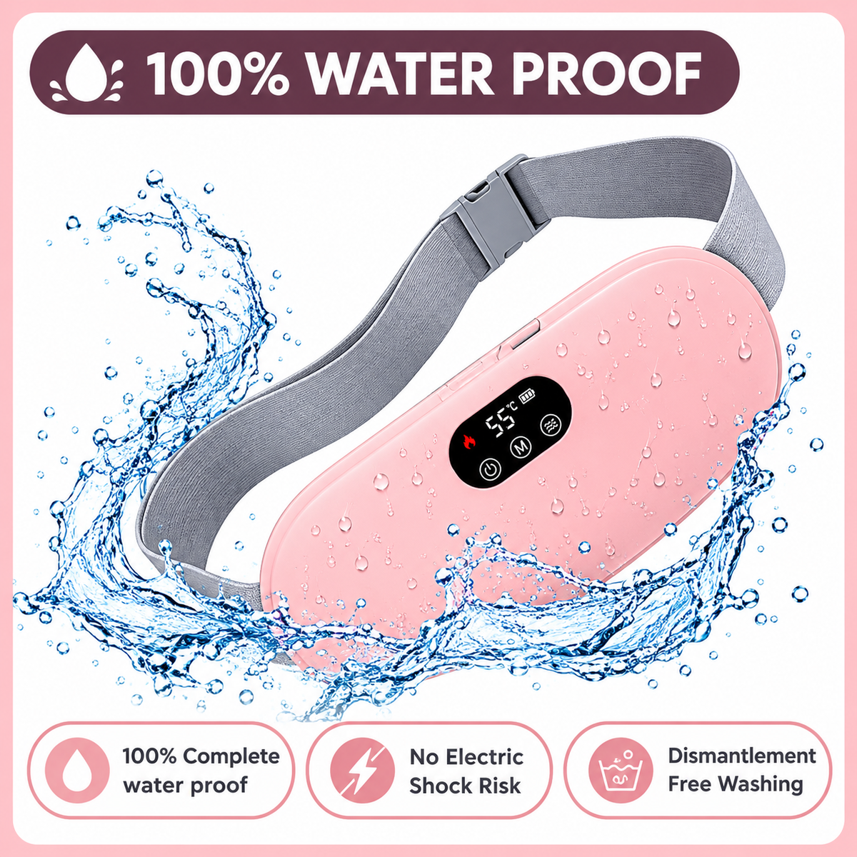 MySparsh™ - Smart Heat Therapy Period Cramp Relief Massager