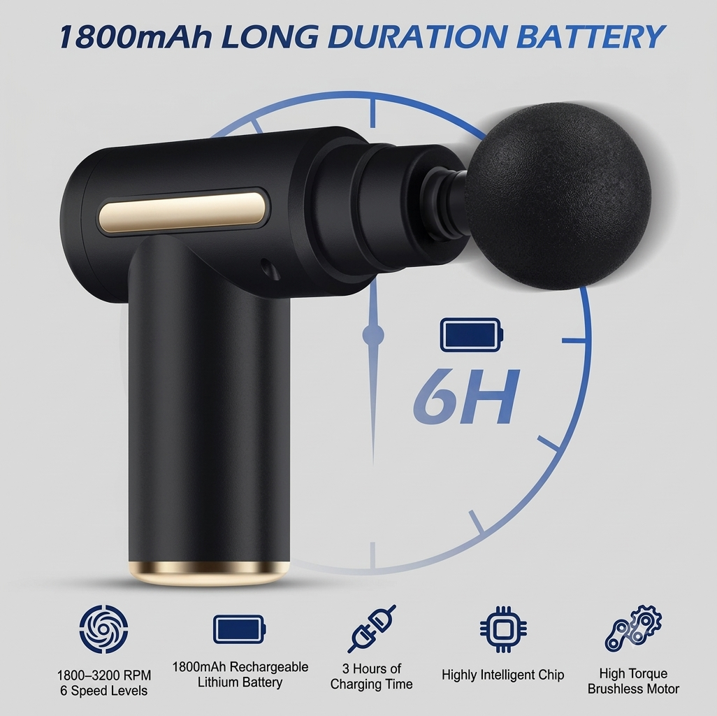 MySparsh™ - Full Body Deep Tissue Massage Gun