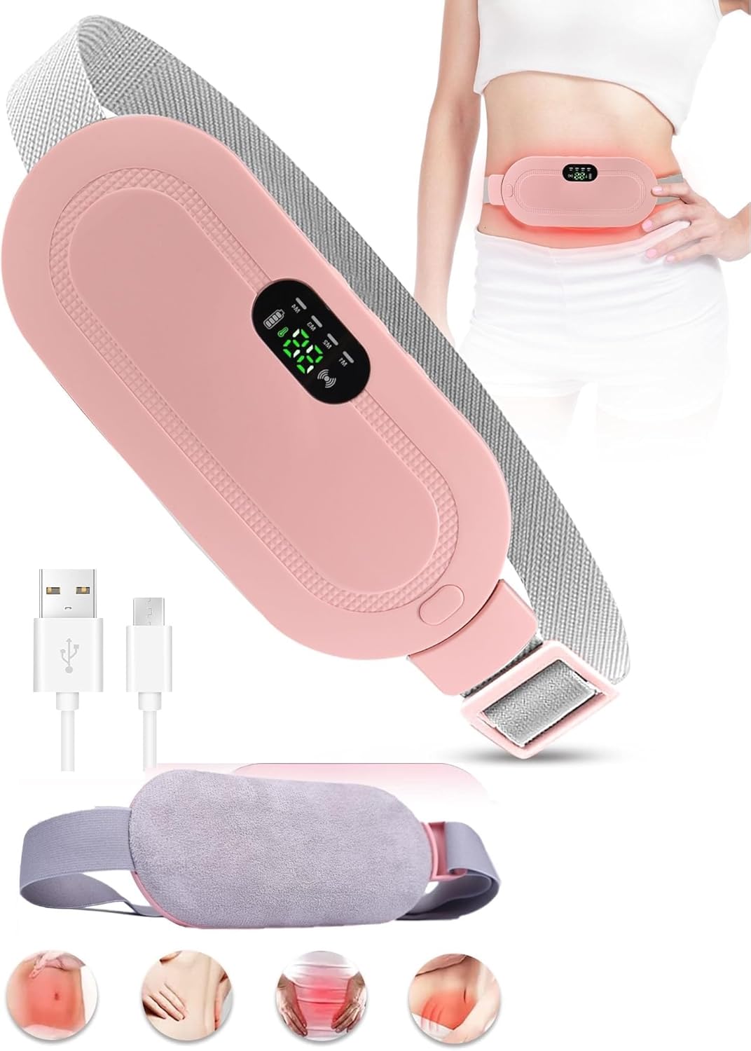 MySparsh™- crampease Heat & Massage Comfort Belt