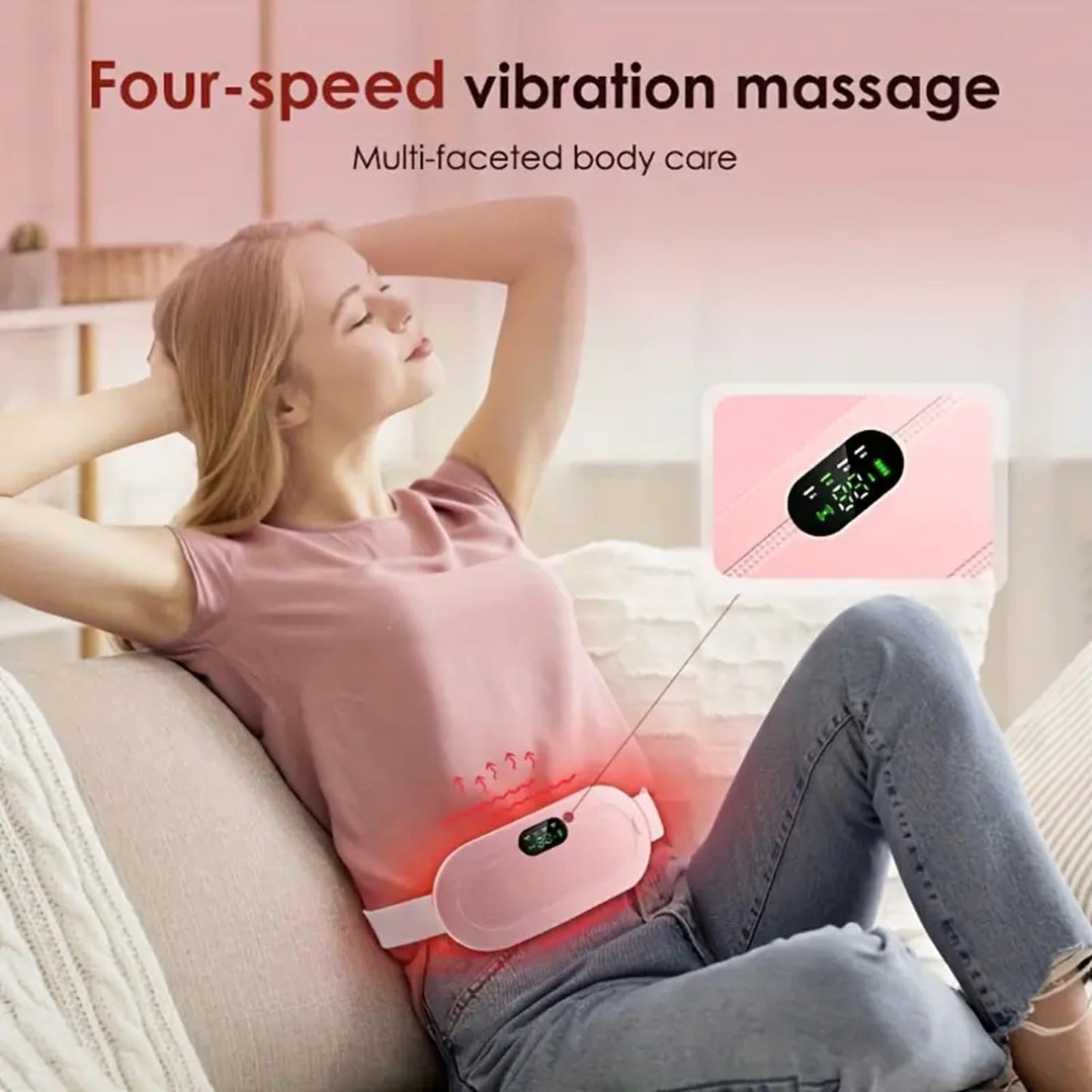 MySparsh™- crampease Heat & Massage Comfort Belt