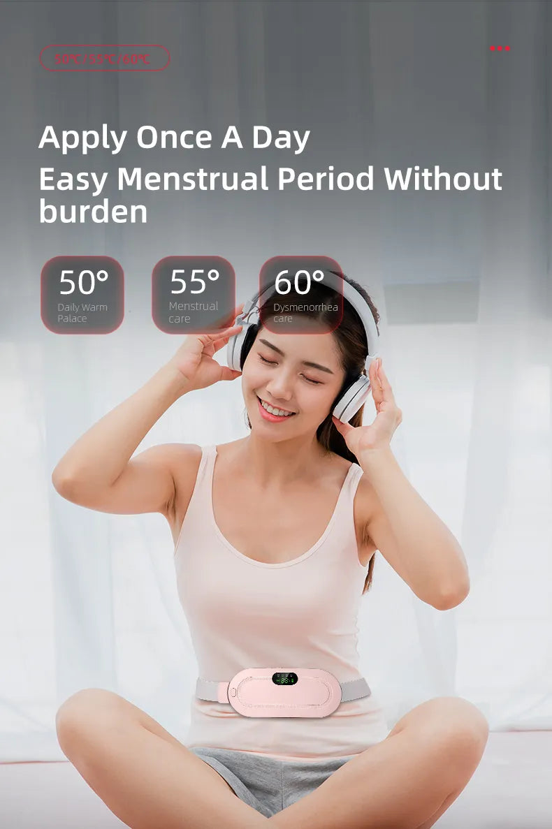 MySparsh™ - Smart Heat Therapy Period Cramp Relief Massager